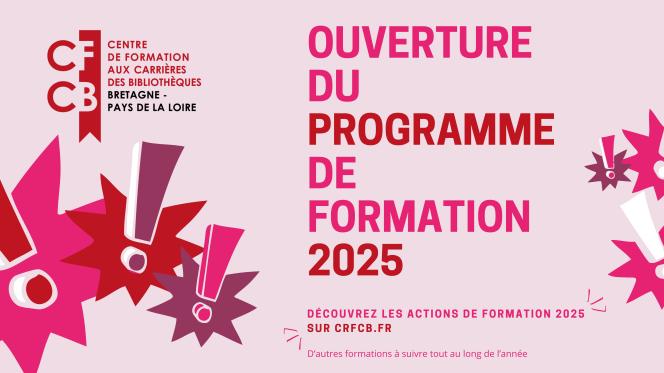 Ouverture du plan de formation 2025