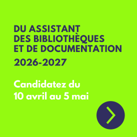 visuel flyer recrutement DU 2026-2027