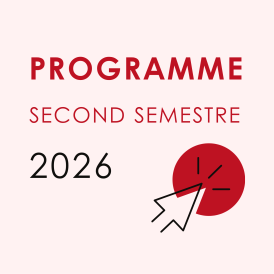 Pré-programme de la formation continue au second semestre 2026