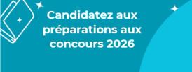 Campagne recrutement préparations concours 2026