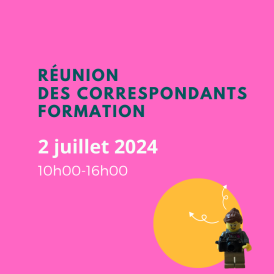Réunion des correspondants formation 2 juillet 2024