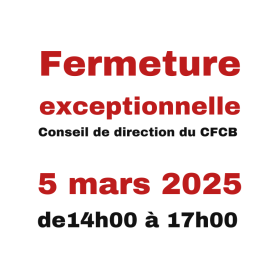 Fermeture conseil