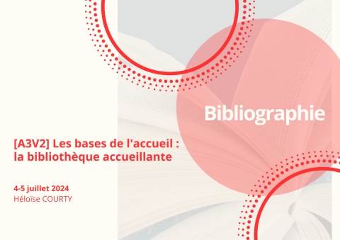 Visuel Bibliographie Bibliothèques accueillantes