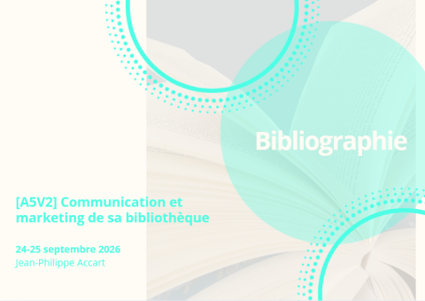 Visuel Communication et marketing de sa bibliothèque