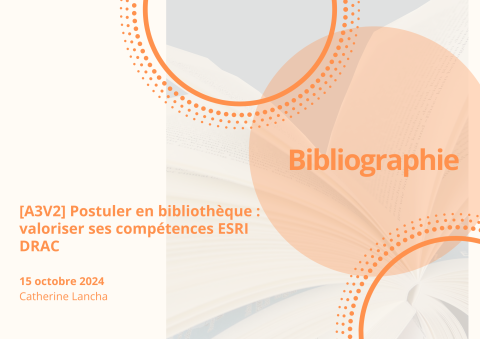Visuel Postuler en bibliothèque