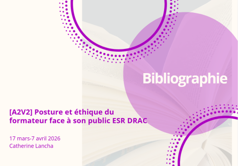 Visuel Posture et éthique du formateur