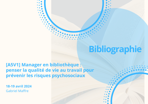 Visuel Manager la qualité de vie au travail